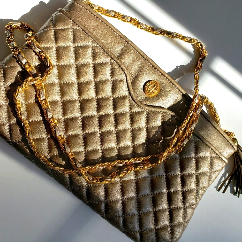 COPY - Soft Leather Clutch With Strap